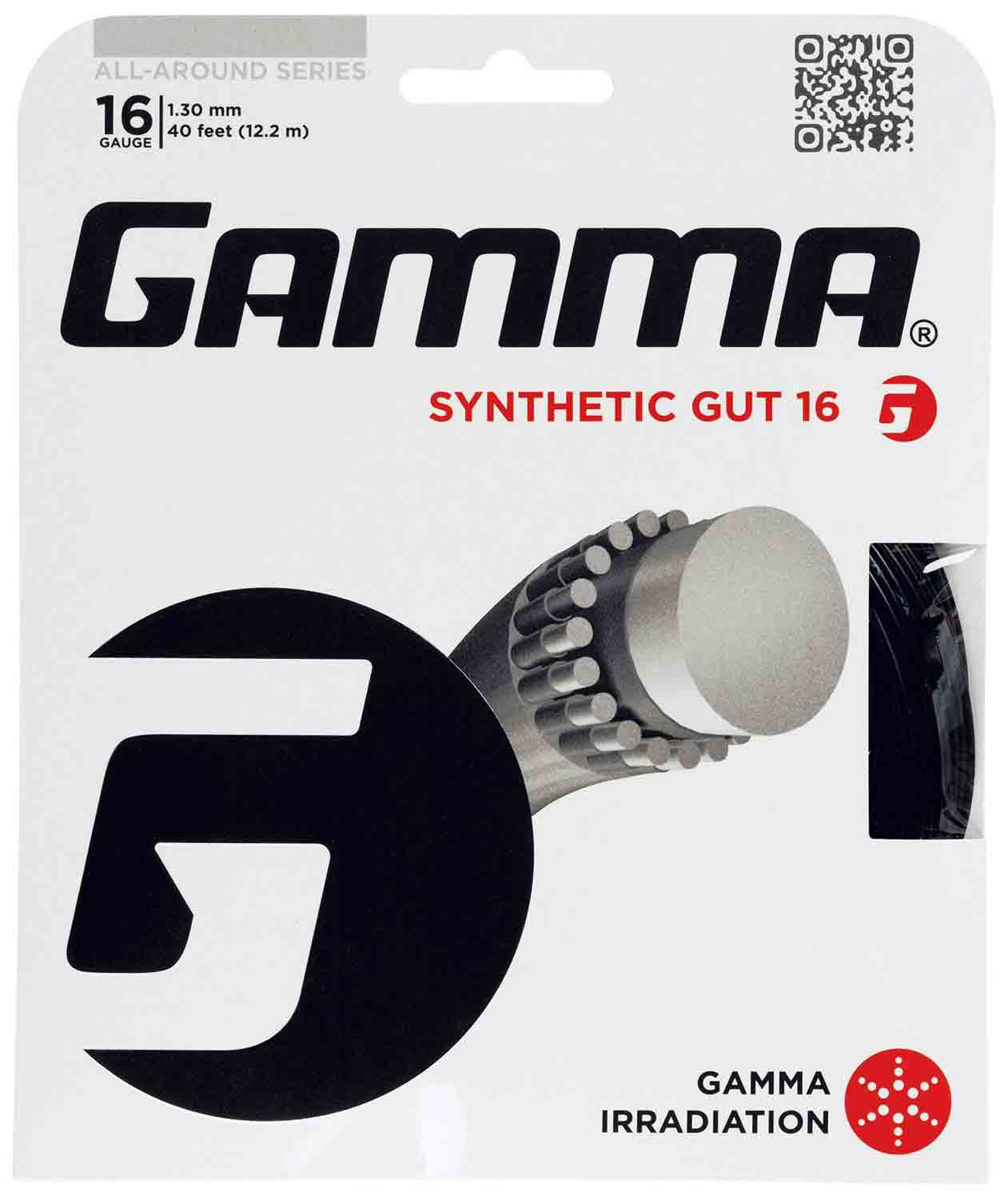 Gamma Synthetic Gut Tennis String. Tennis String, Tennis Stringing, Tennis Restringing, Tennis Restring, Change Tennis String, Tennis String Repair, Tennis String Replacement, Singapore