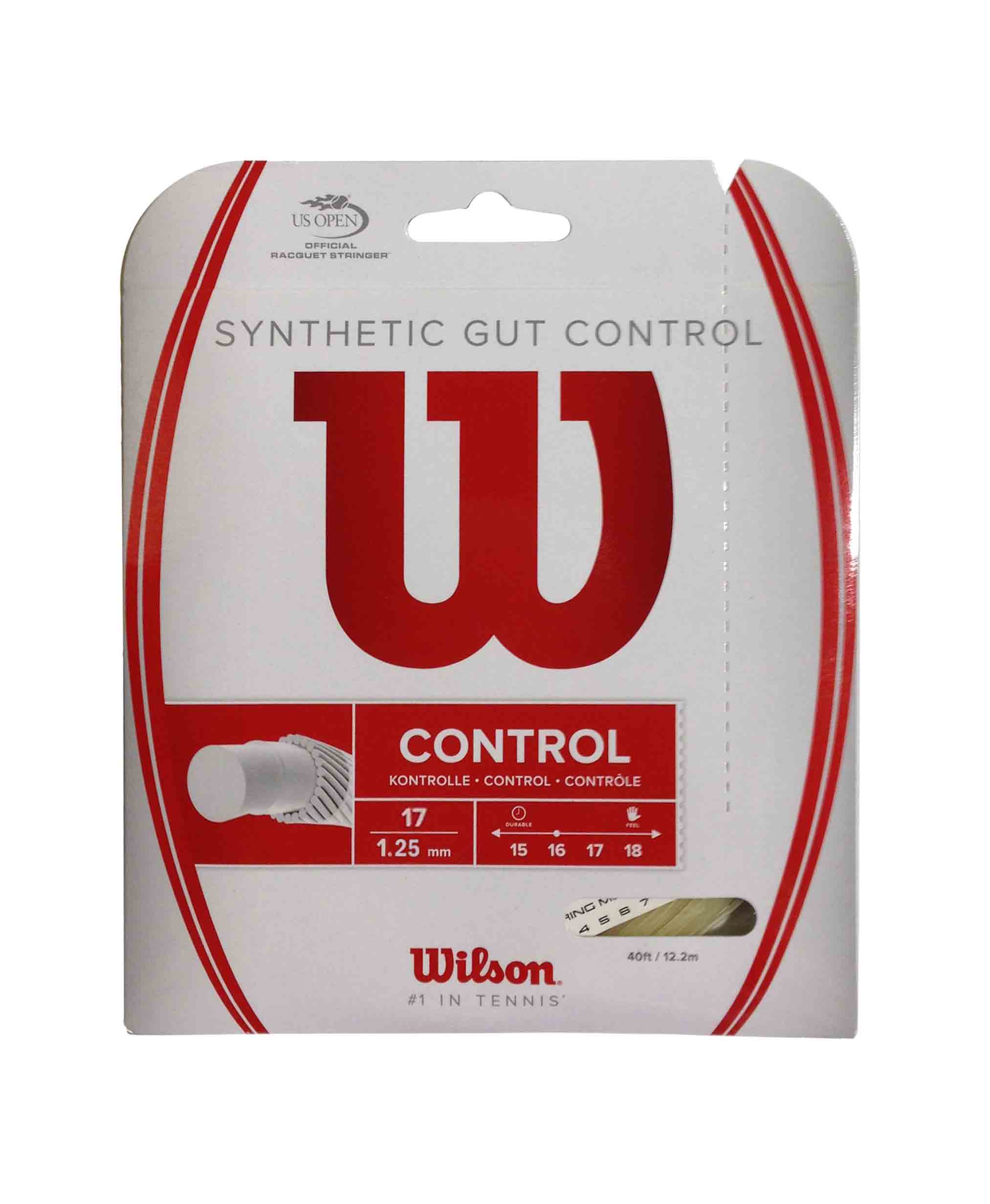 Wilson Control Tennis String. Tennis String, Tennis Stringing, Tennis Restringing, Tennis Restring, Change Tennis String, Tennis String Repair, Tennis String Replacement, Singapore