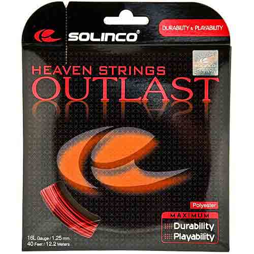 Solinco Outlast Tennis String. Tennis String, Tennis Stringing, Tennis Restringing, Tennis Restring, Change Tennis String, Tennis String Repair, Tennis String Replacement, Singapore